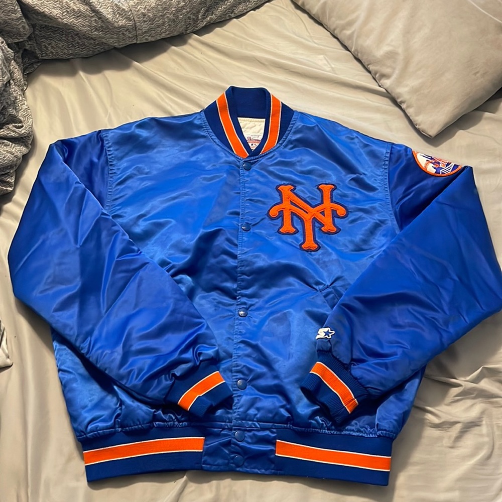 Vintage New York Mets Starter Jacket XL Diamond Collection